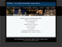 Tablet Screenshot of parangal.hr